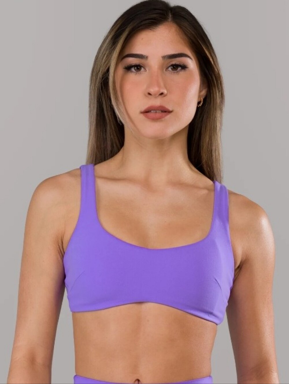 Alphalete Lina Sports Bra - Ultraviolet, size XS